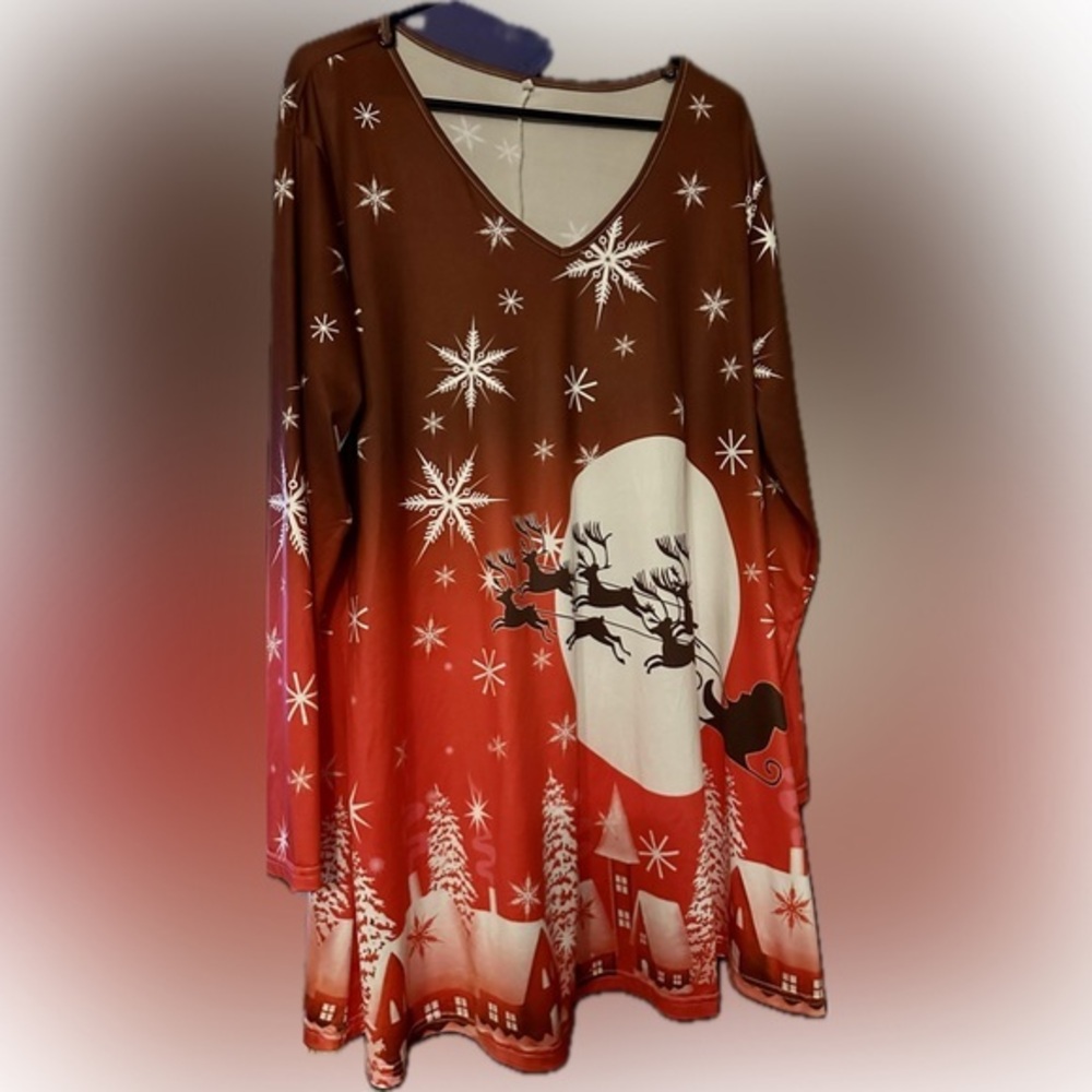 Christmas tunic-dress